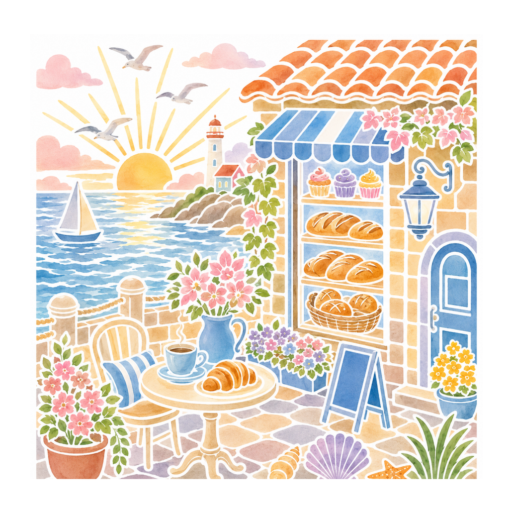 Ink Tracing Reverse Coloring Book: Cute & Cozy
