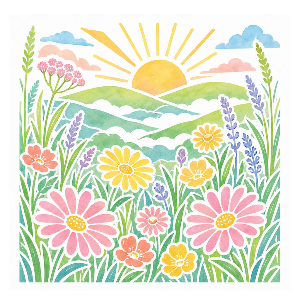 Ink Tracing Coloring Book: Florals & Botanicals
