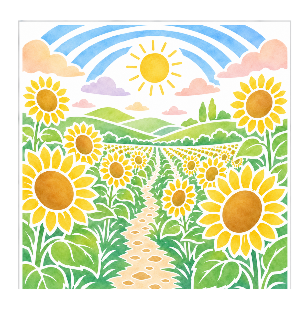 Ink Tracing Coloring Book: Florals & Botanicals