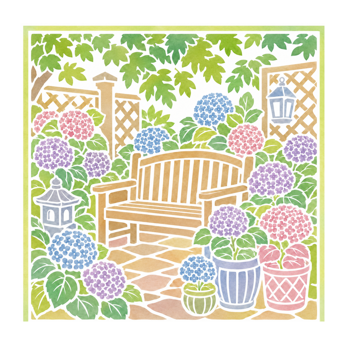 Ink Tracing Coloring Book: Florals & Botanicals
