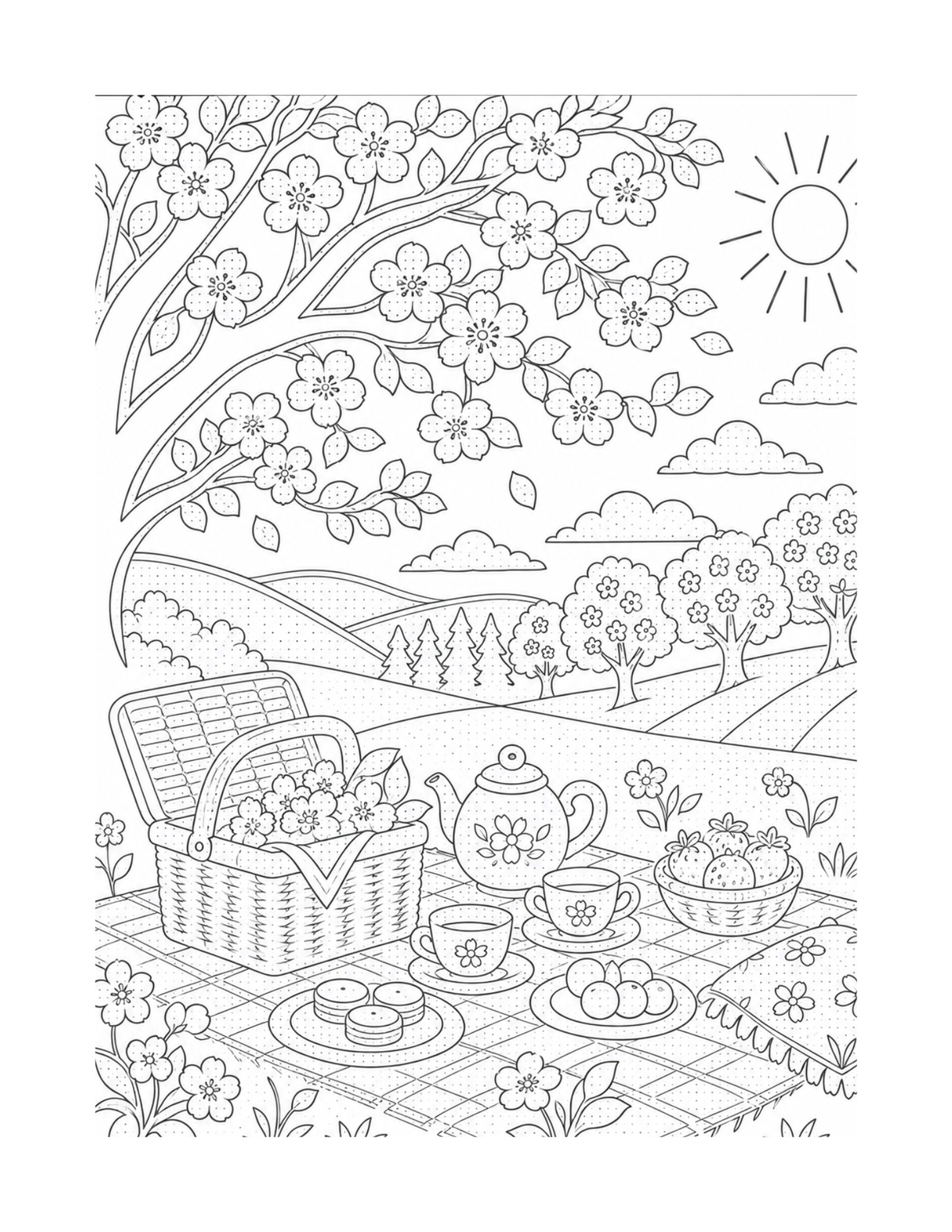 Monochrome Florals & Botanical Gardens